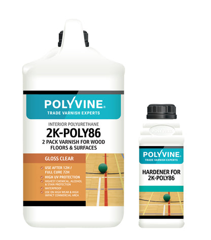 Polyvine - 2K POLY86 Kit - Gloss - 4.4L