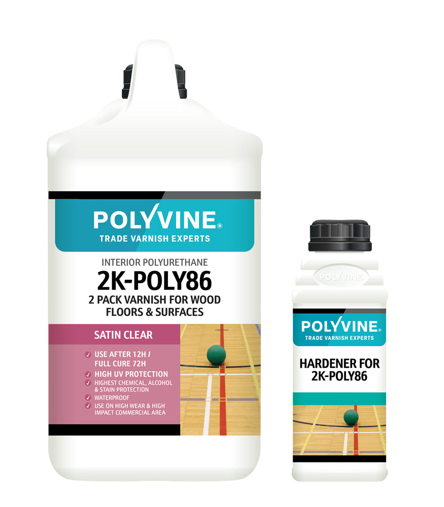 Polyvine - 2K POLY86 Kit - Satin - 4.4L