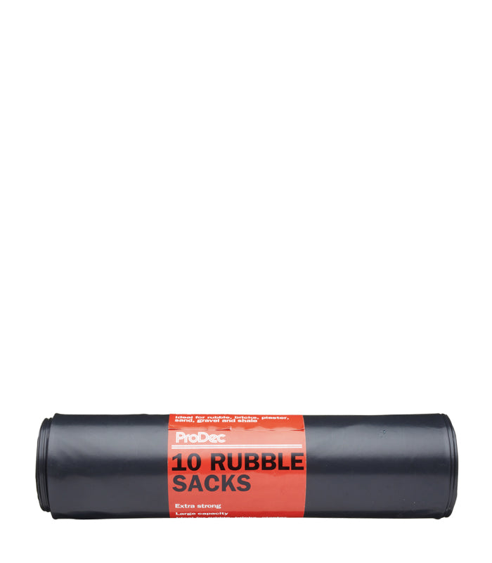 ProDec Roll of 10 Heavy Duty Rubble Sacks