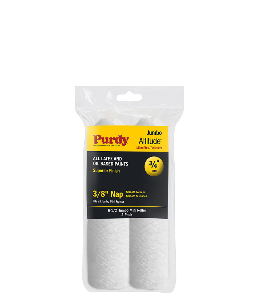 Purdy Altitude Jumbo Mini Paint Roller Sleeve - 6.5 Inch - 2 Pack