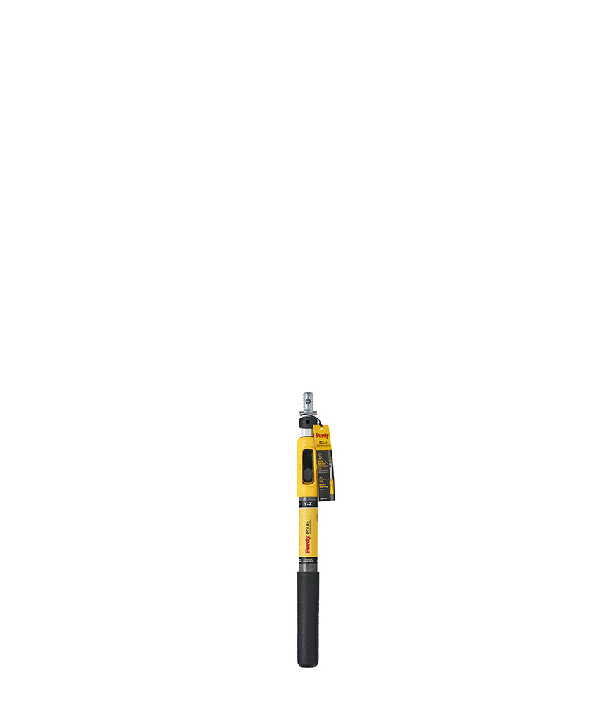 Purdy Power Lock Extension Roller Pole + Professional Painting Tool - 1-2 Foot