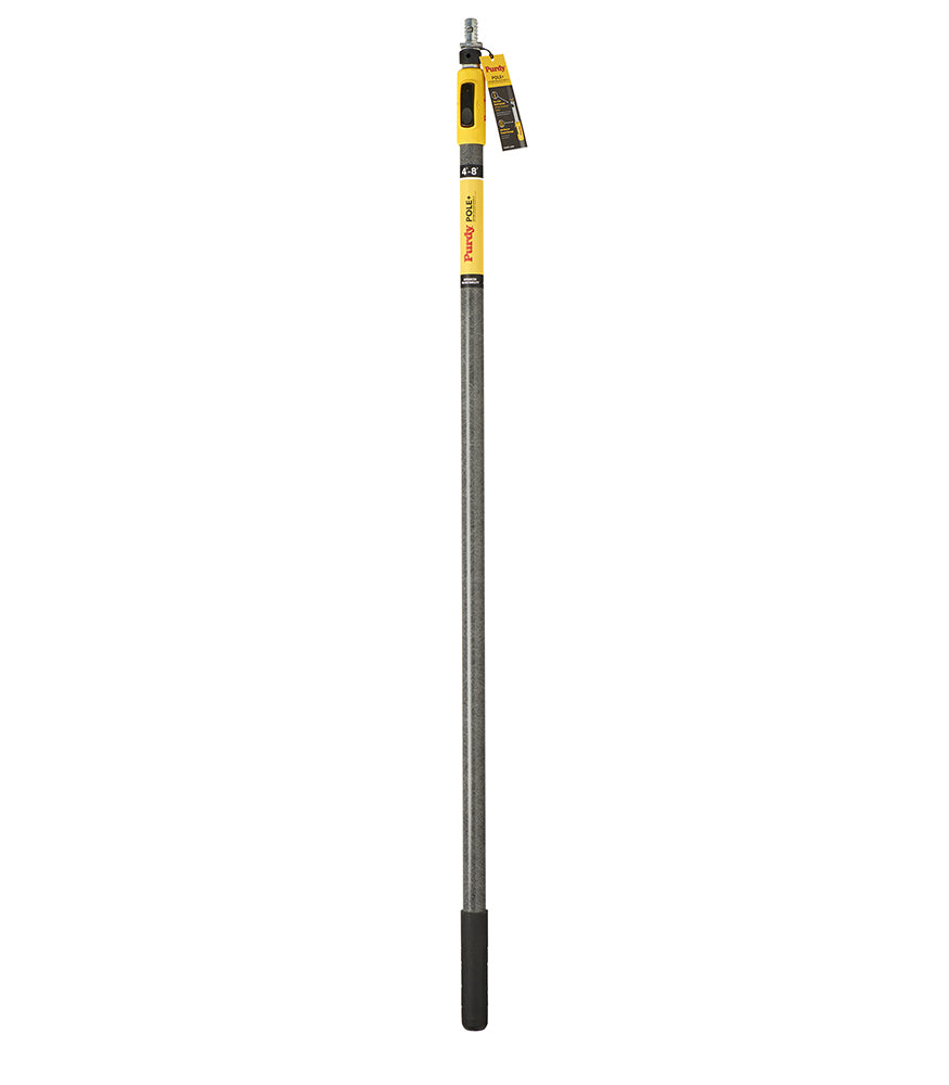 Purdy Power Lock Extension Roller Pole + Professional Painting Tool - 4-8 Foot