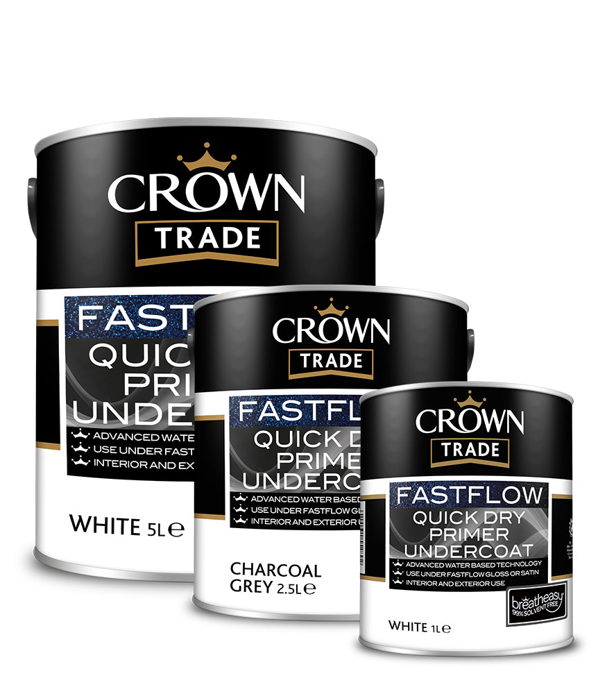 Crown Trade Fastflow Quick Dry Primer Undercoat