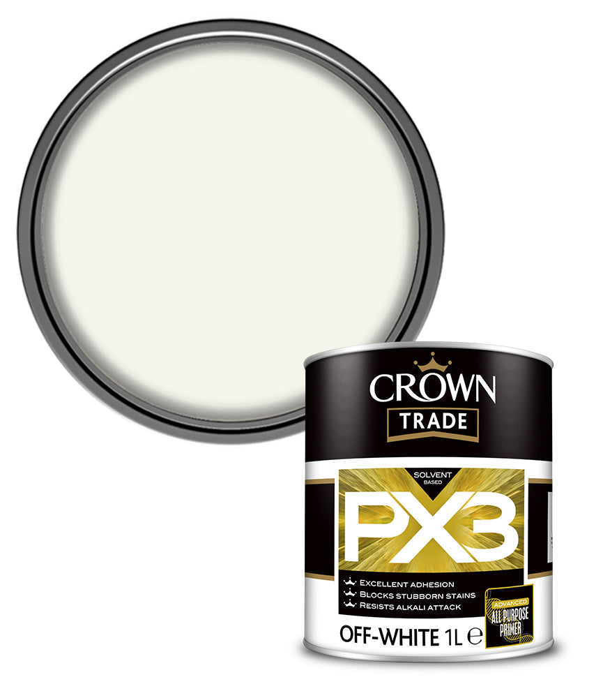 Crown Trade All Purpose Primer PX3 - Off White - 1L