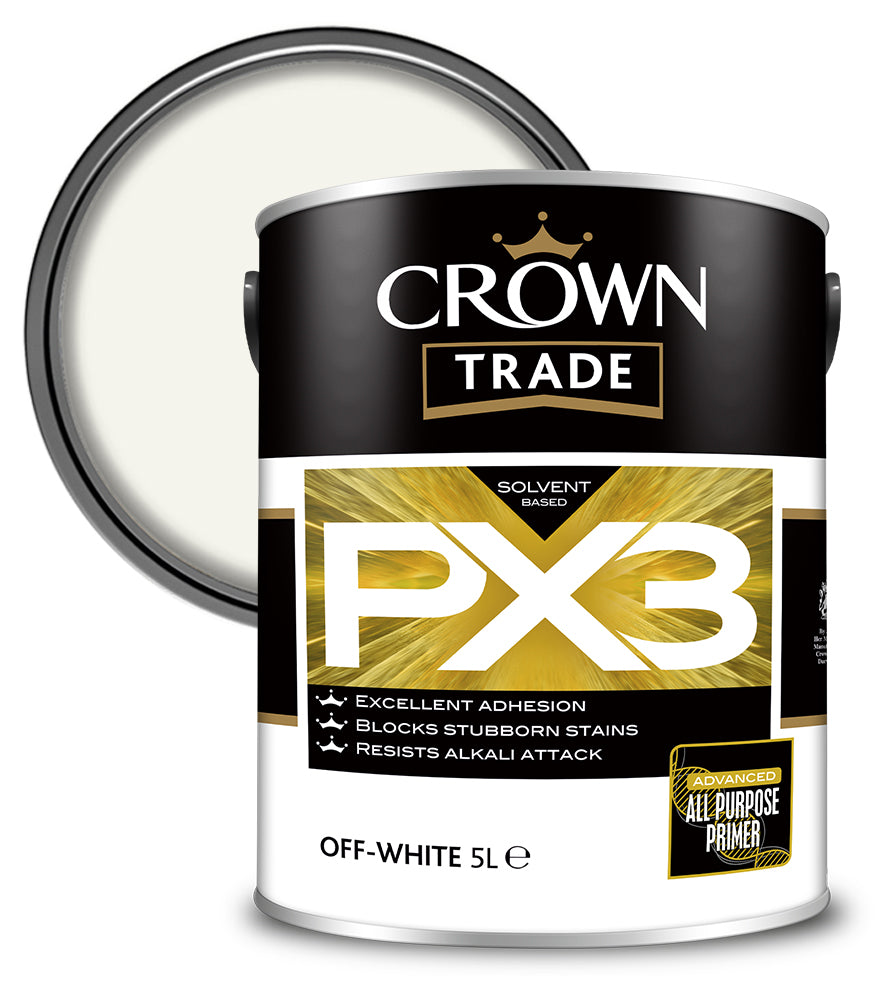 Crown Trade All Purpose Primer PX3 - Off White - 5L