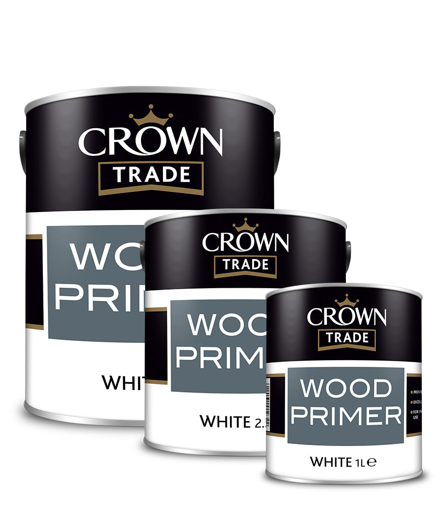 Crown Trade Wood Primer - White
