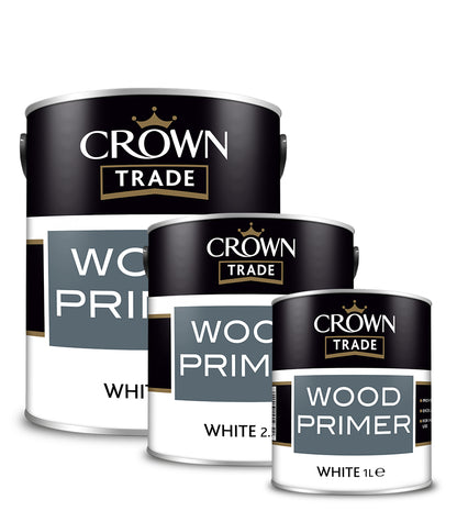 Crown Trade Wood Primer - White