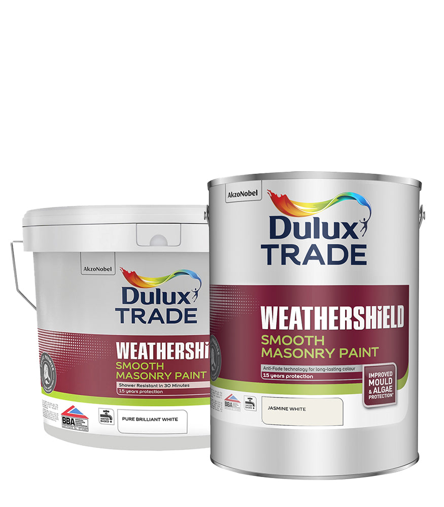 Dulux Trade Weathershield Smooth Masonry Paint