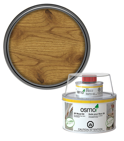 Osmo 2K Wood Oil Matt - Havanna - 375ml