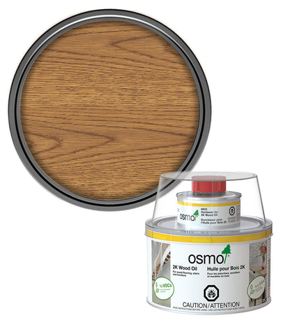 Osmo 2K Wood Oil Matt - Cognac - 375ml
