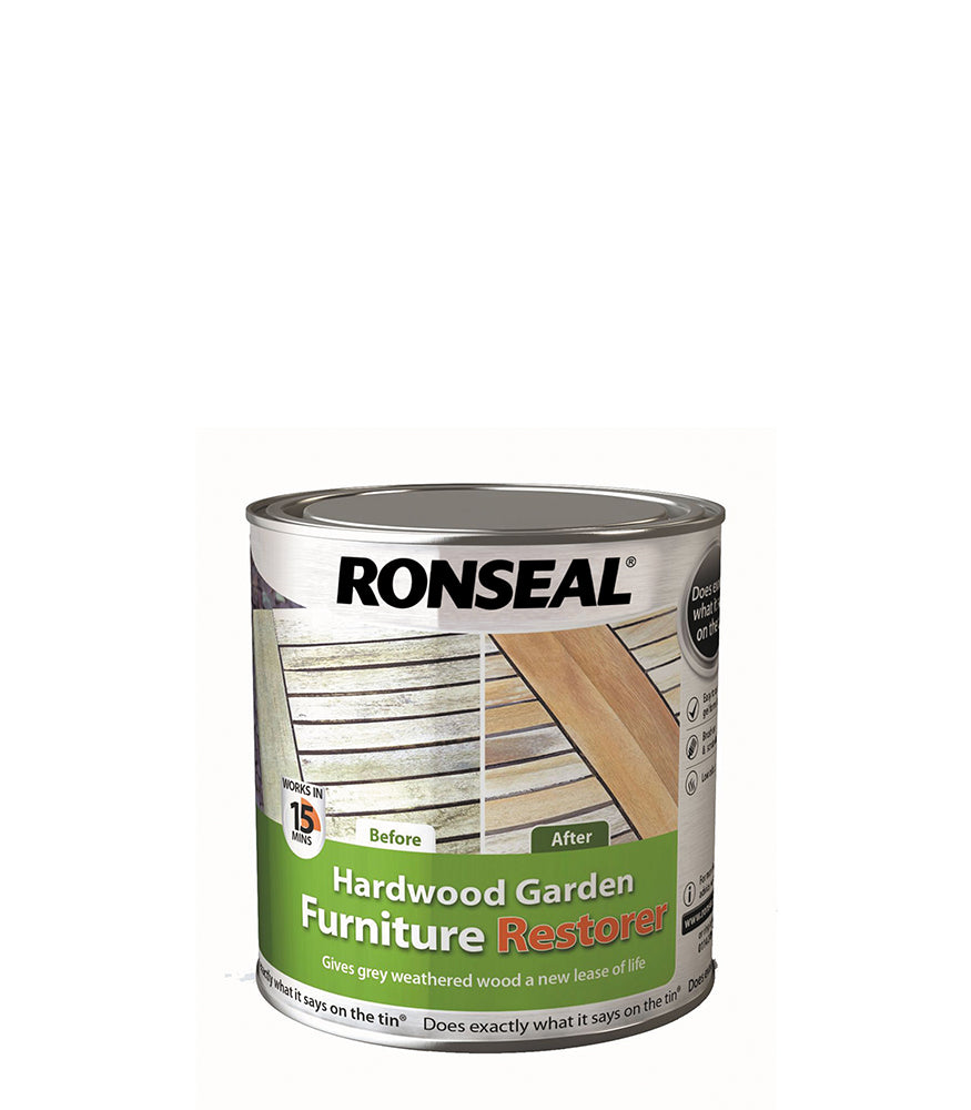 Ronseal Hardwood Garden Furniture Restorer - 1 Litre