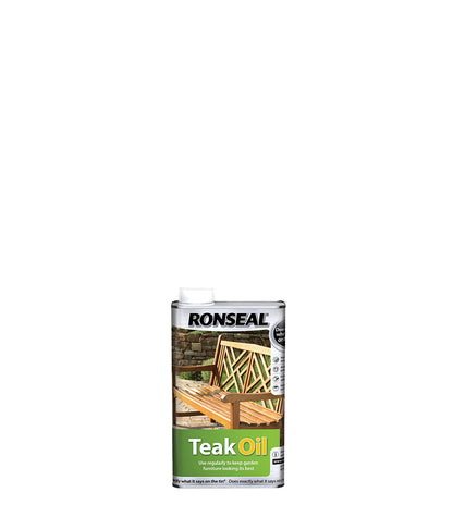 Ronseal Teak Oil For Garden Furniture - 500ml