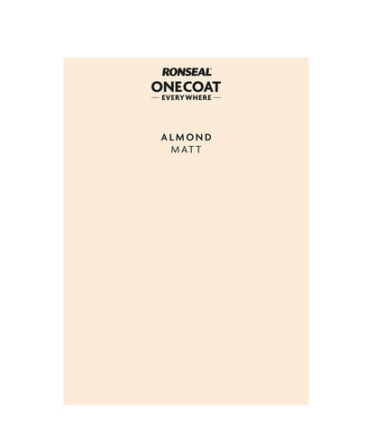 Ronseal One Coat Everywhere - Peel & Stick Tester - Almond