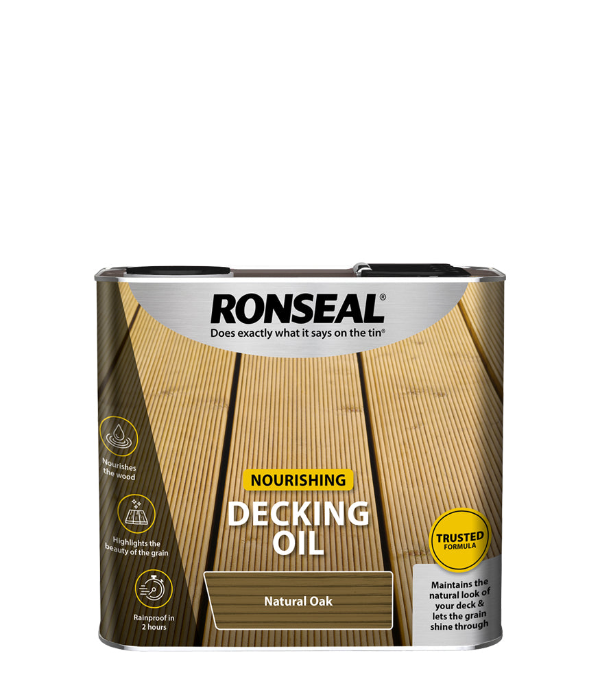 Ronseal Nourishing Decking Oil - 2.5 Litre