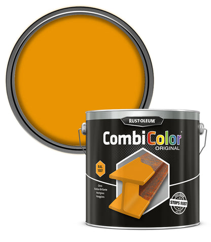 Rust-Oleum CombiColor Original - Gloss - Daffodil Yellow RAL 1007 - 2.5 Litre