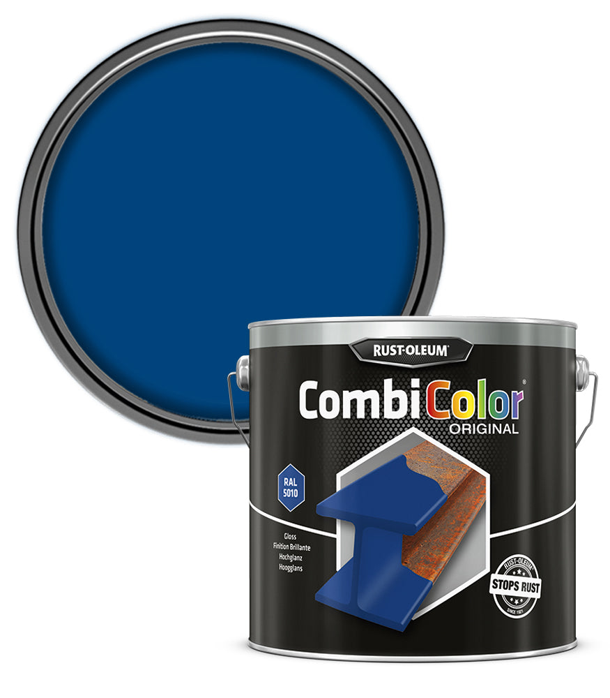 Rust-Oleum CombiColor Original - Gloss - Gentian Blue RAL 5010 - 2.5 Litre