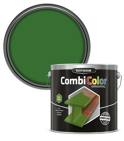 Rust-Oleum CombiColor Original - Gloss - Grass Green RAL 6010 - 2.5 Litre