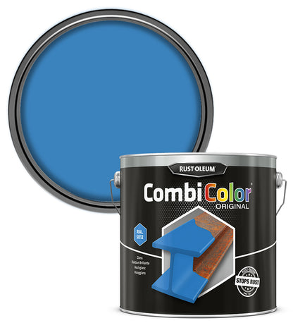 Rust-Oleum CombiColor Original - Gloss - Light Blue RAL 5012 - 2.5 Litre