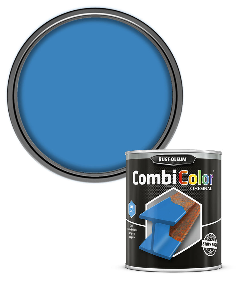 Rust-Oleum CombiColor Original - Gloss - Light Blue RAL 5012 - 750ml