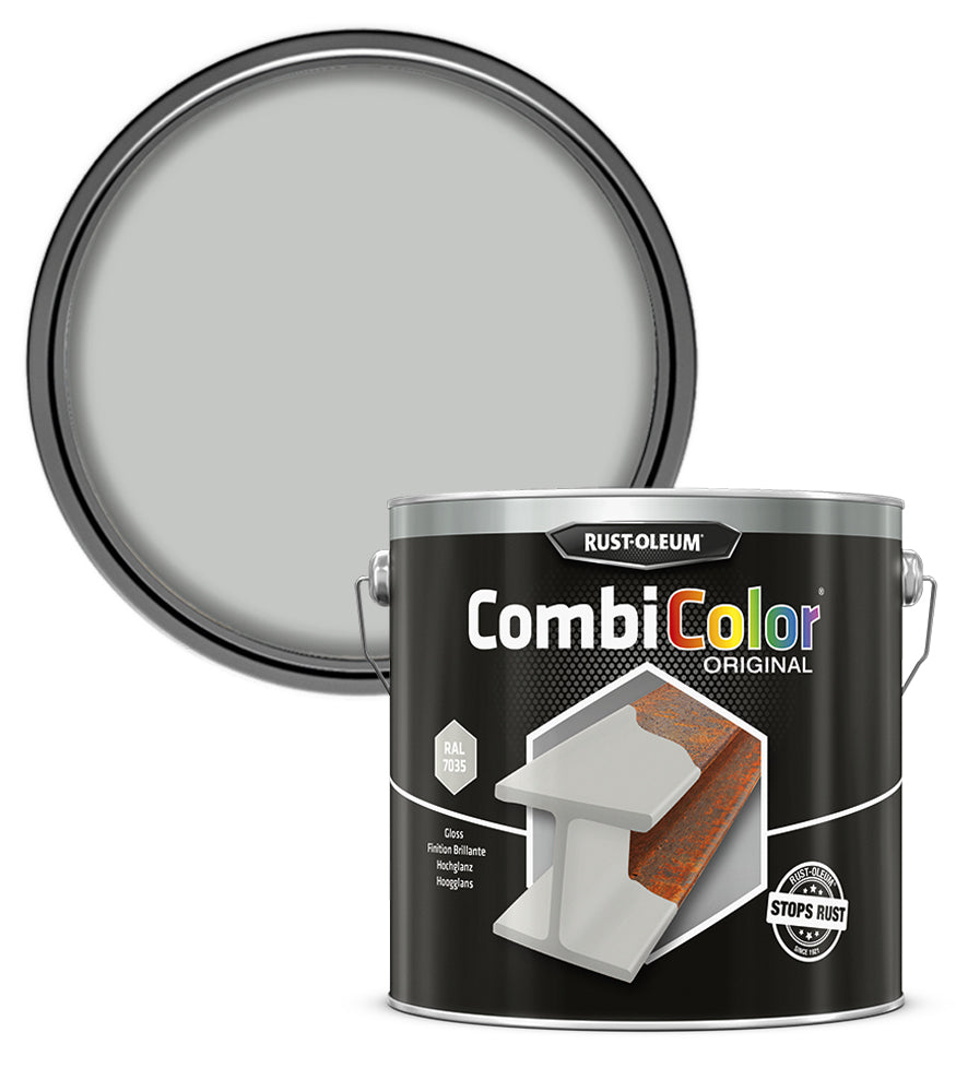 Rust-Oleum CombiColor Original - Gloss - Light Grey RAL 7035 - 2.5 Litre