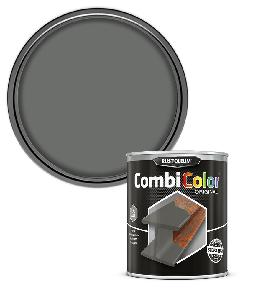 Rust-Oleum CombiColor Original - Gloss - Mouse Grey RAL 7005 - 750ml