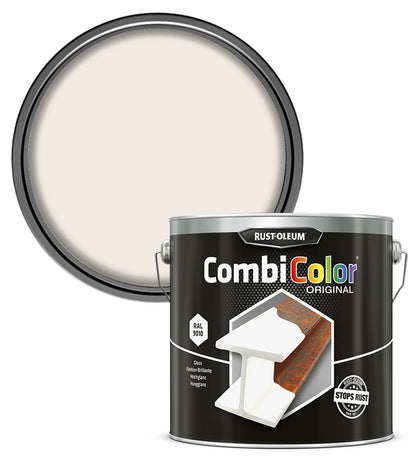 Rust-Oleum CombiColor Original - Gloss - Pure White RAL 9010 - 2.5 Litre