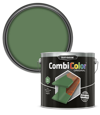 Rust-Oleum CombiColor Original - Gloss - Reseda Green RAL 6011 - 2.5 Litre