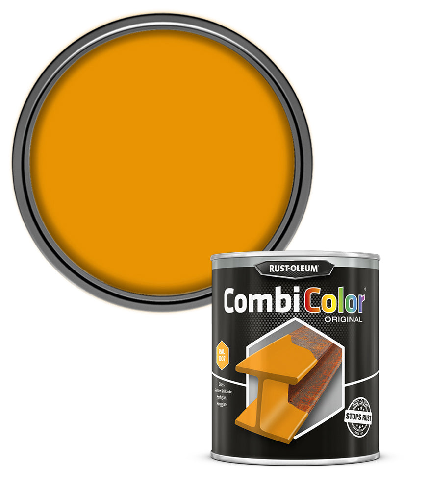 Rust-Oleum CombiColor Original - Gloss - Daffodil Yellow RAL 1007 - 750ml