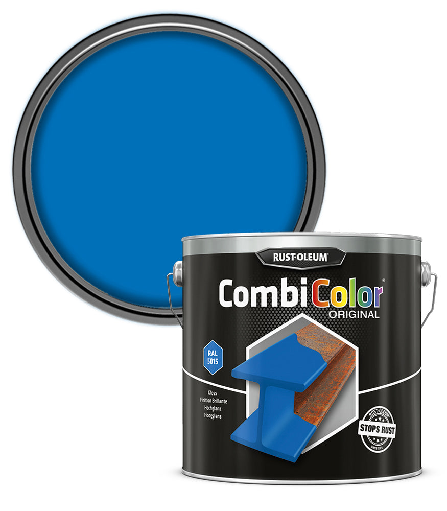 Rust-Oleum CombiColor Original - Gloss - Sky Blue RAL 5015 - 2.5 Litre