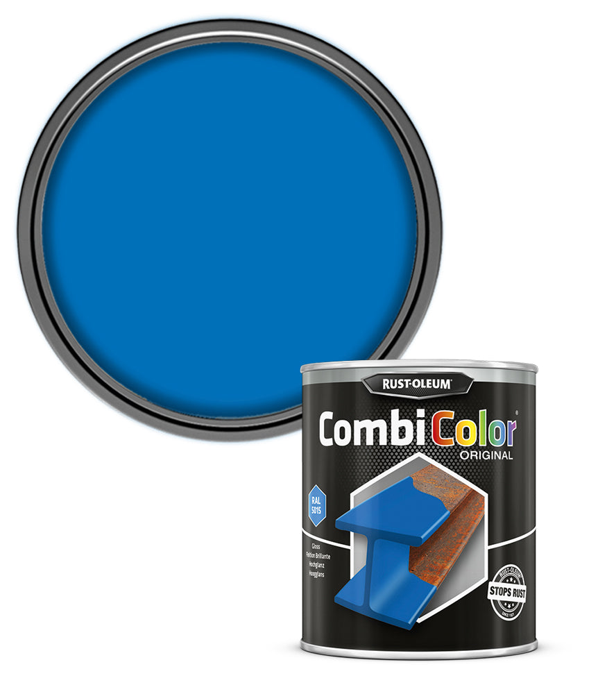 Rust-Oleum CombiColor Original - Gloss - Sky Blue RAL 5015 - 750ml