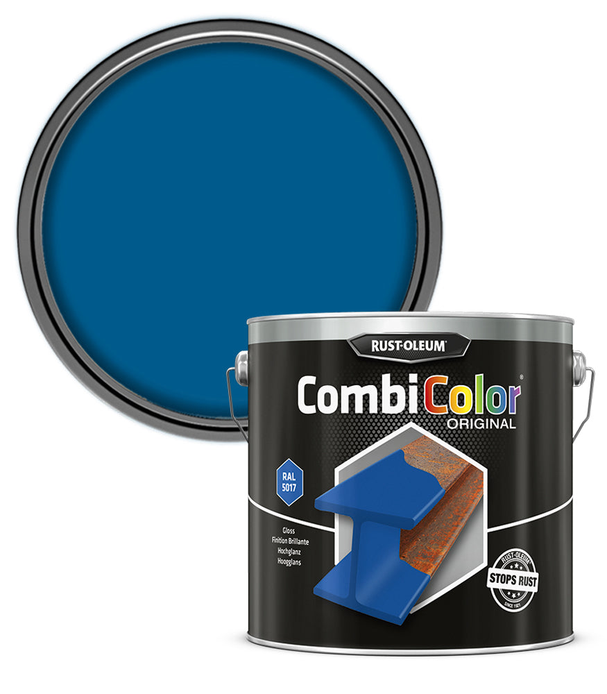 Rust-Oleum CombiColor Original - Gloss - Traffic Blue RAL 5017 - 2.5 Litre