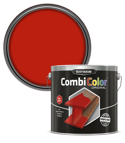 Rust-Oleum CombiColor Original - Gloss - Traffic Red RAL 3020 - 2.5 Litre