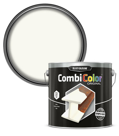 Rust-Oleum CombiColor Original - Matt - White - 2.5 Litre