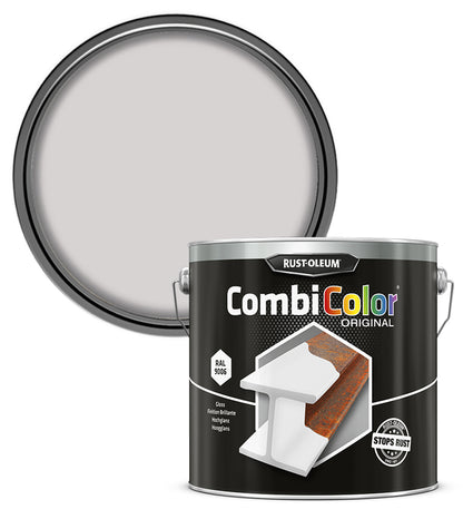Rust-Oleum CombiColor Original - Gloss - White Aluminium RAL 9006 - 2.5 Litre