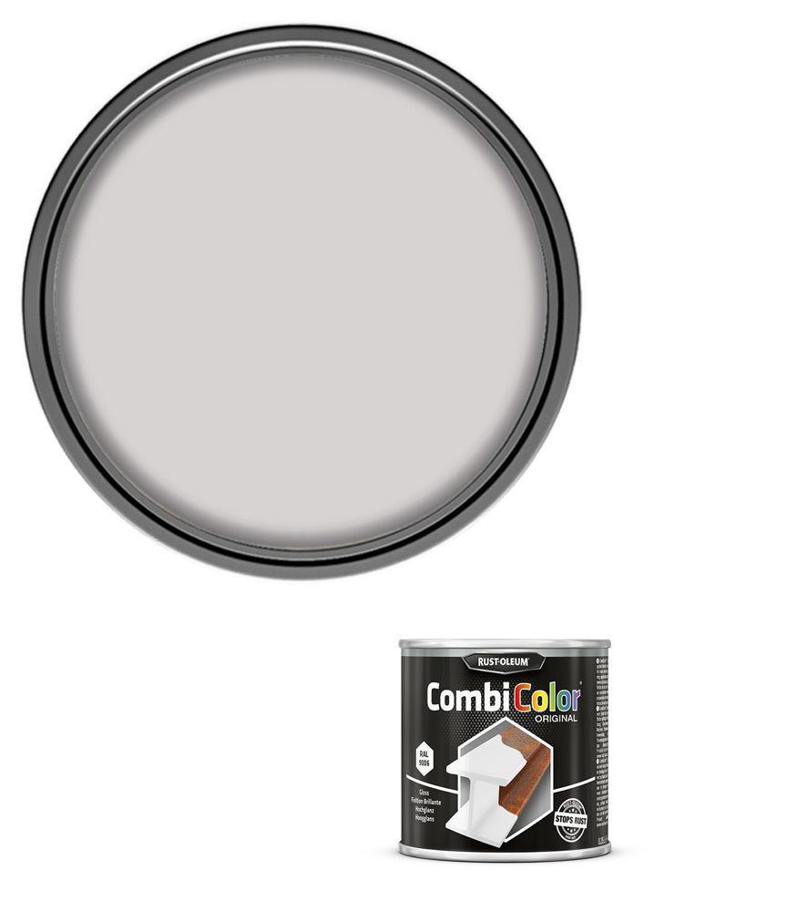 Rust-Oleum CombiColor Original - Gloss - White Aluminium RAL 9006 - 250ml