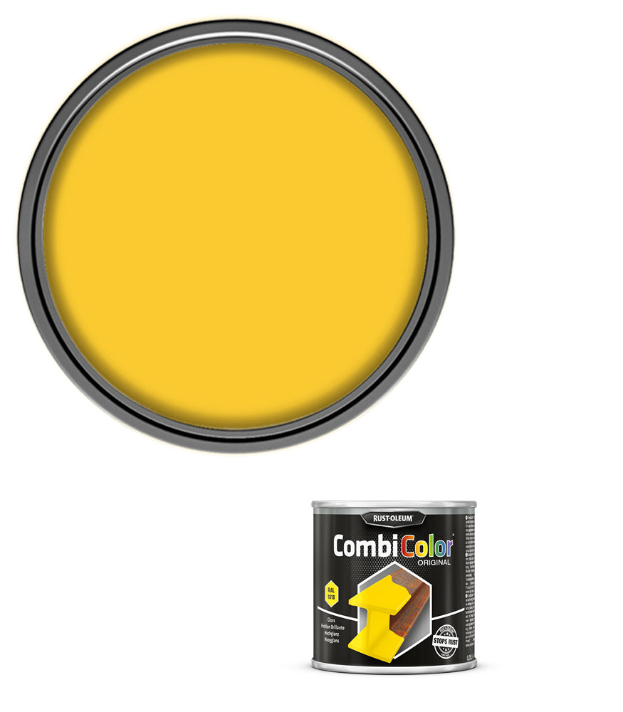 Rust-Oleum CombiColor Original - Gloss - Zinc Yellow RAL 1018 - 250ml