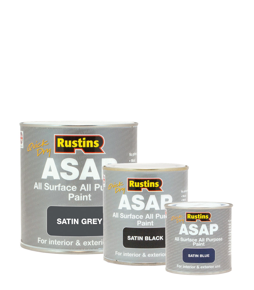 Rustins Quick Dry ASAP Paint – Next Day Paint