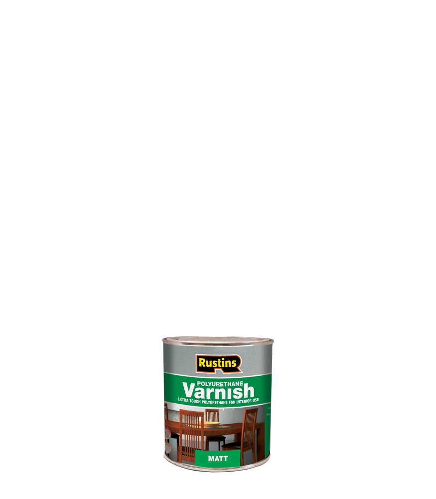 Rustins Quick Dry Polyurethane Varnish Clear - Matt - 250ml