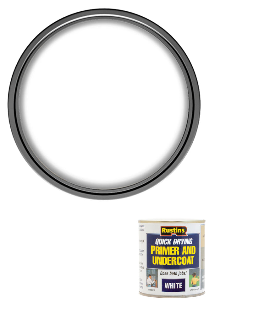 Rustins Primer Undercoat - White - 250ml