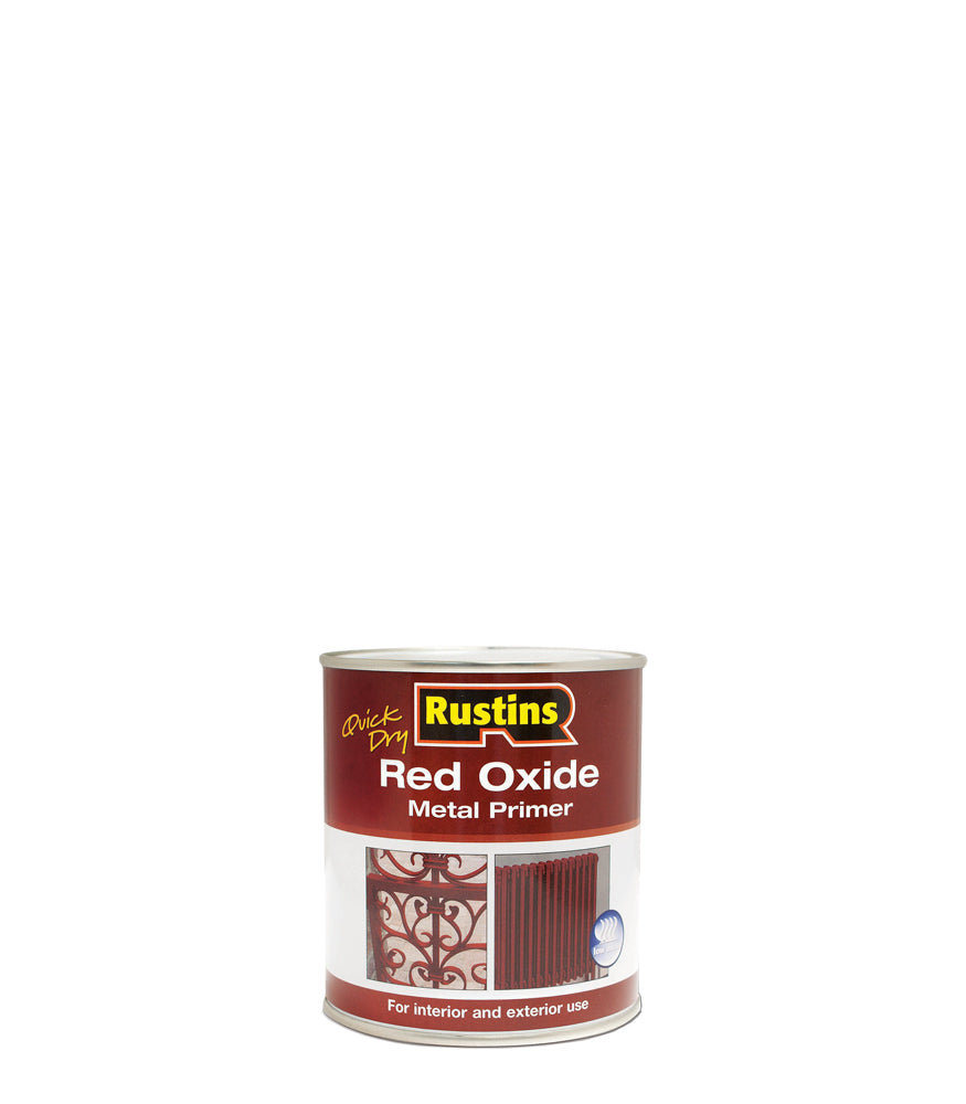 Rustins Quick Dry Red Oxide Primer - 500ml