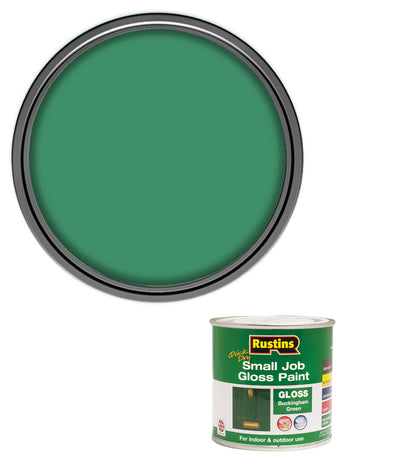 Rustins Quick Dry Small Job Paint - Gloss - Buckingham Green - 250ml