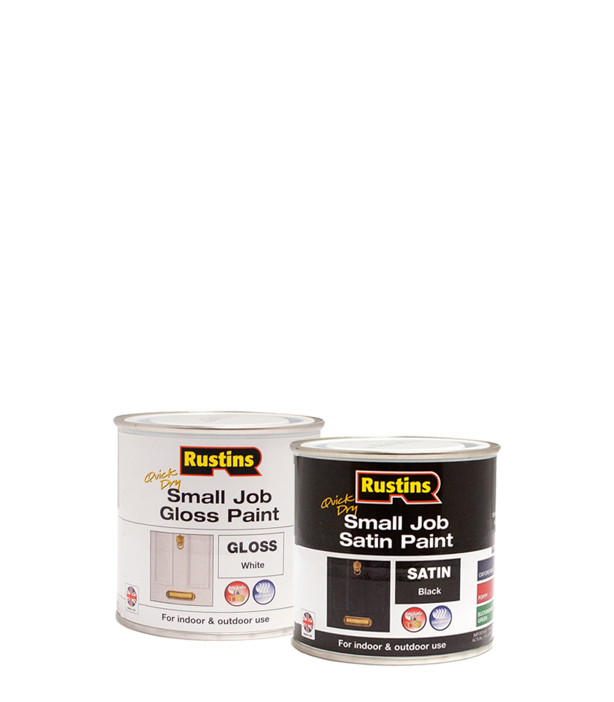 Rustins Quick Dry Small Job Paint - Gloss or Satin