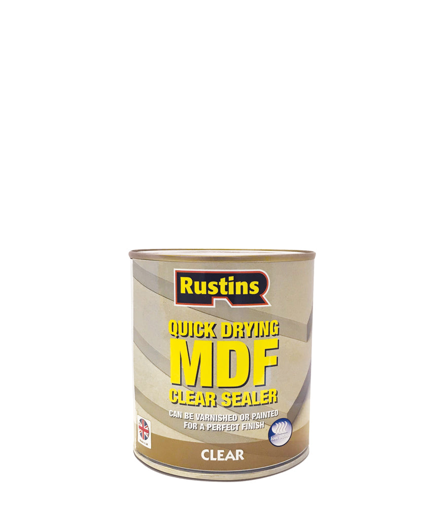Rustins Quick Drying MDF Sealer Clear - 1 Litre