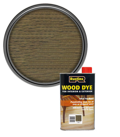 Rustins Wood Dye - Medium Oak - 250ml