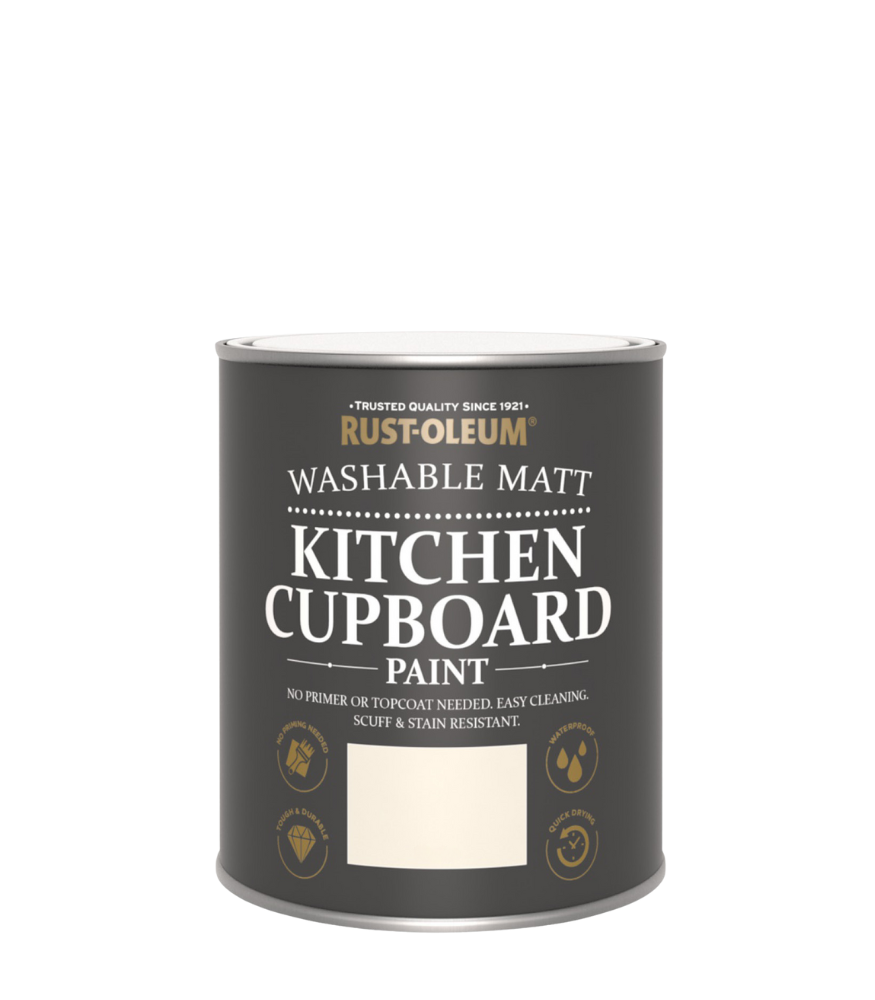 Rust-Oleum Kitchen Cupboard Matt Paint - 750ml