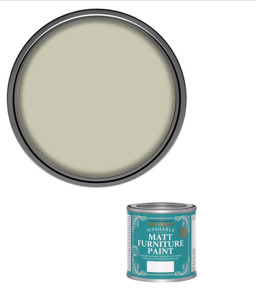 Rust-Oleum Washable Matt Furniture Paint - Half Light - 125ml