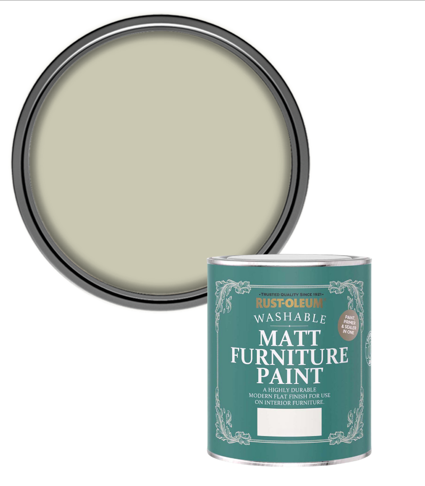 Rust-Oleum Washable Matt Furniture Paint - Half Light - 750ml