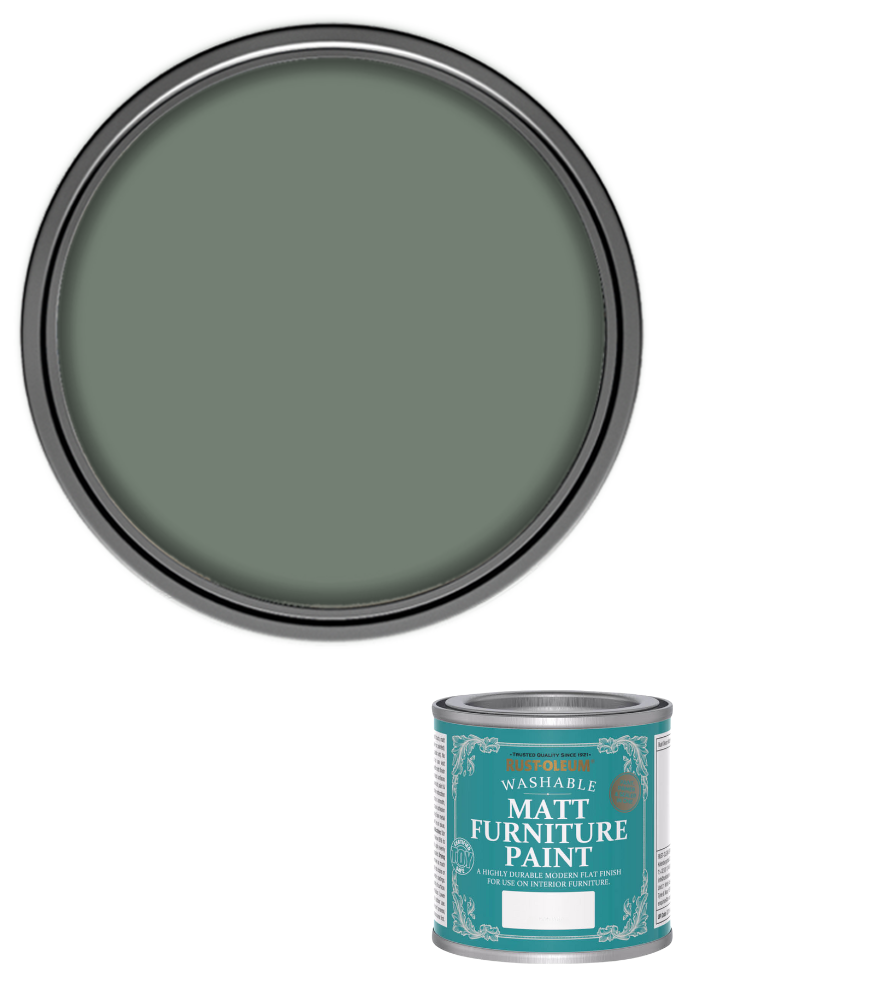 Rust-Oleum Washable Matt Furniture Paint - Serenity - 125ml