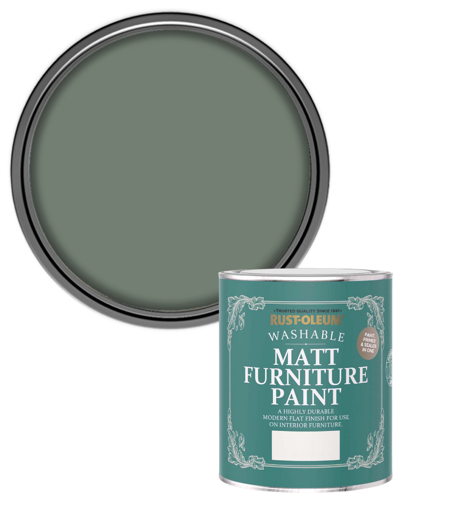Rust-Oleum Washable Matt Furniture Paint - Serenity - 750ml