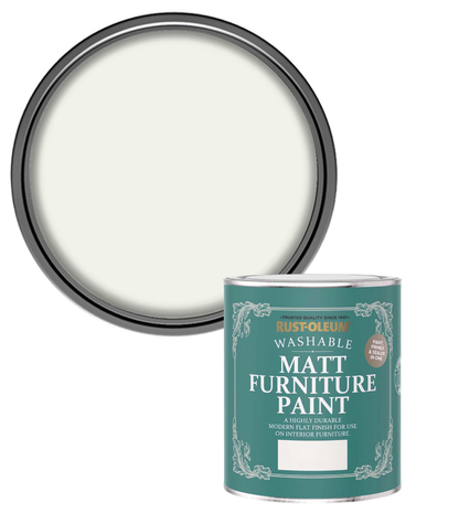Rust-Oleum Washable Matt Furniture Paint - Steamed Milk - 750ml
